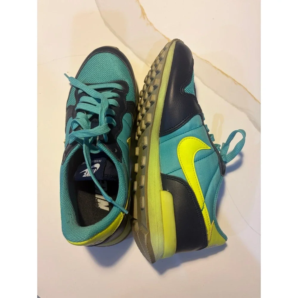 Nike Air Max Thea Blue Lagoon Volt Running Shoes Women's Size 7 - Picture 9 of 12